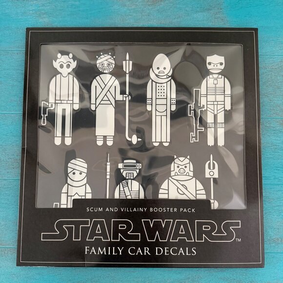 Star Wars Scum & Villainy Booster Pack Family Car Decals - Picture 1 of 7
